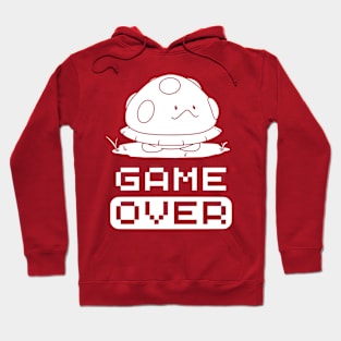 Game Over Design (white print) Hoodie